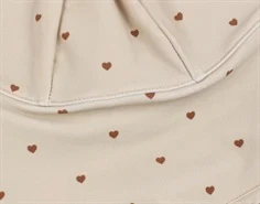 Lil Atelier rose dust hjerte badehat